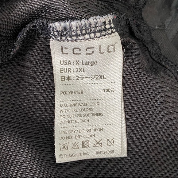 Tesla Black Quarter Zip Pullover - Picture 7 of 7